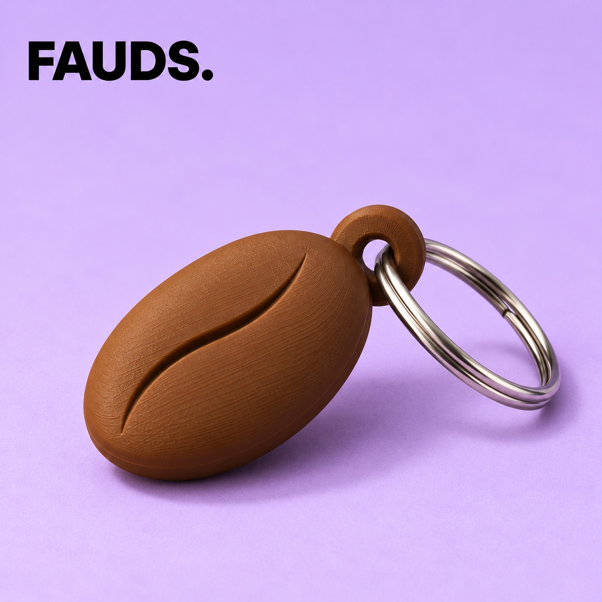 FAUDS. Coffee Bean – Kaffeebohnen-Schlüsselanhänger