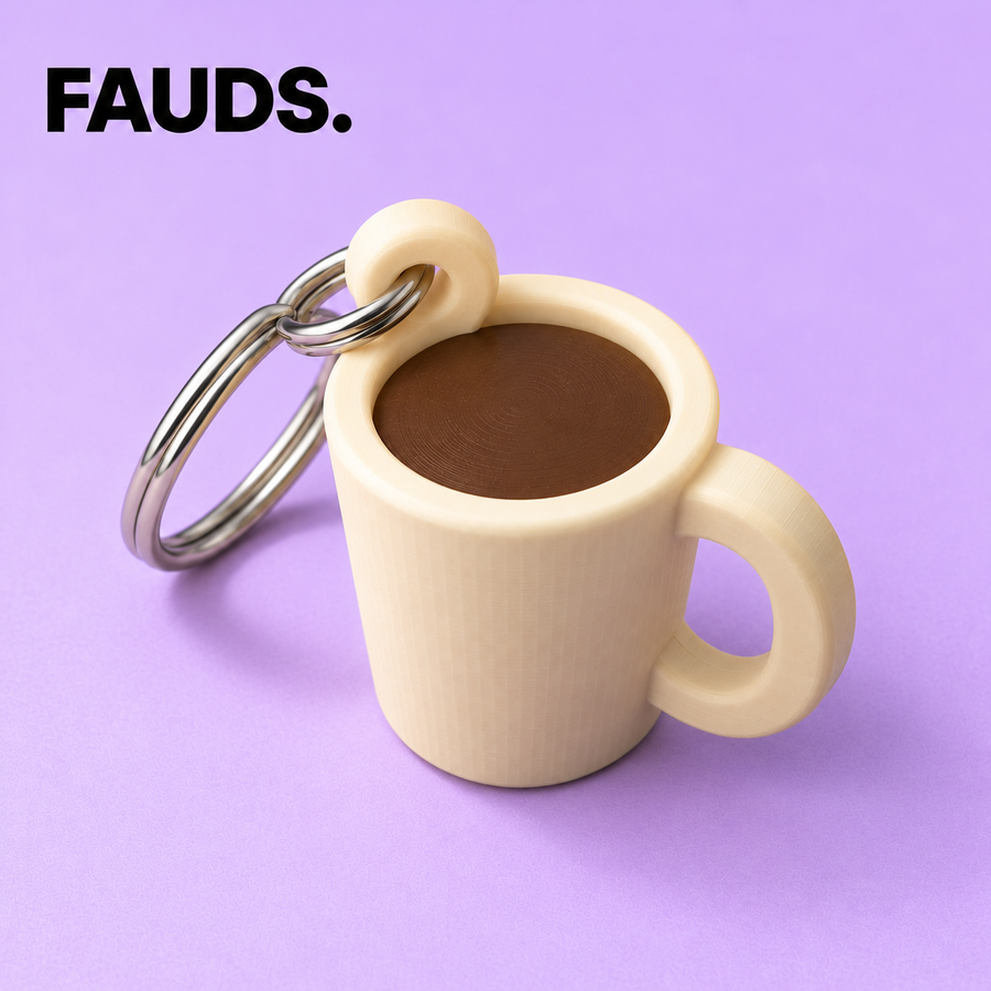 FAUDS. Coffee Cup – Espressotassen-Schlüsselanhänger